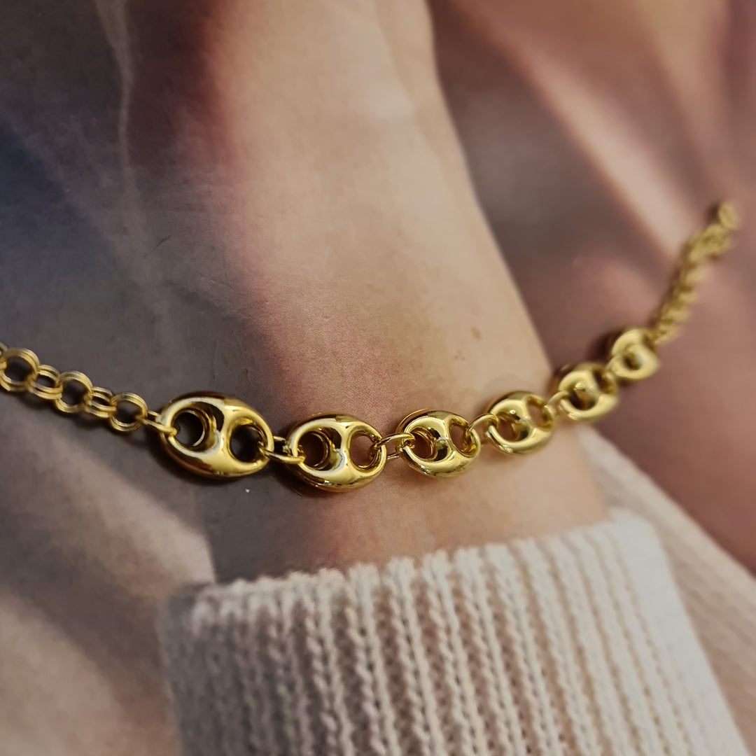 Pulsera Mercedes Oro