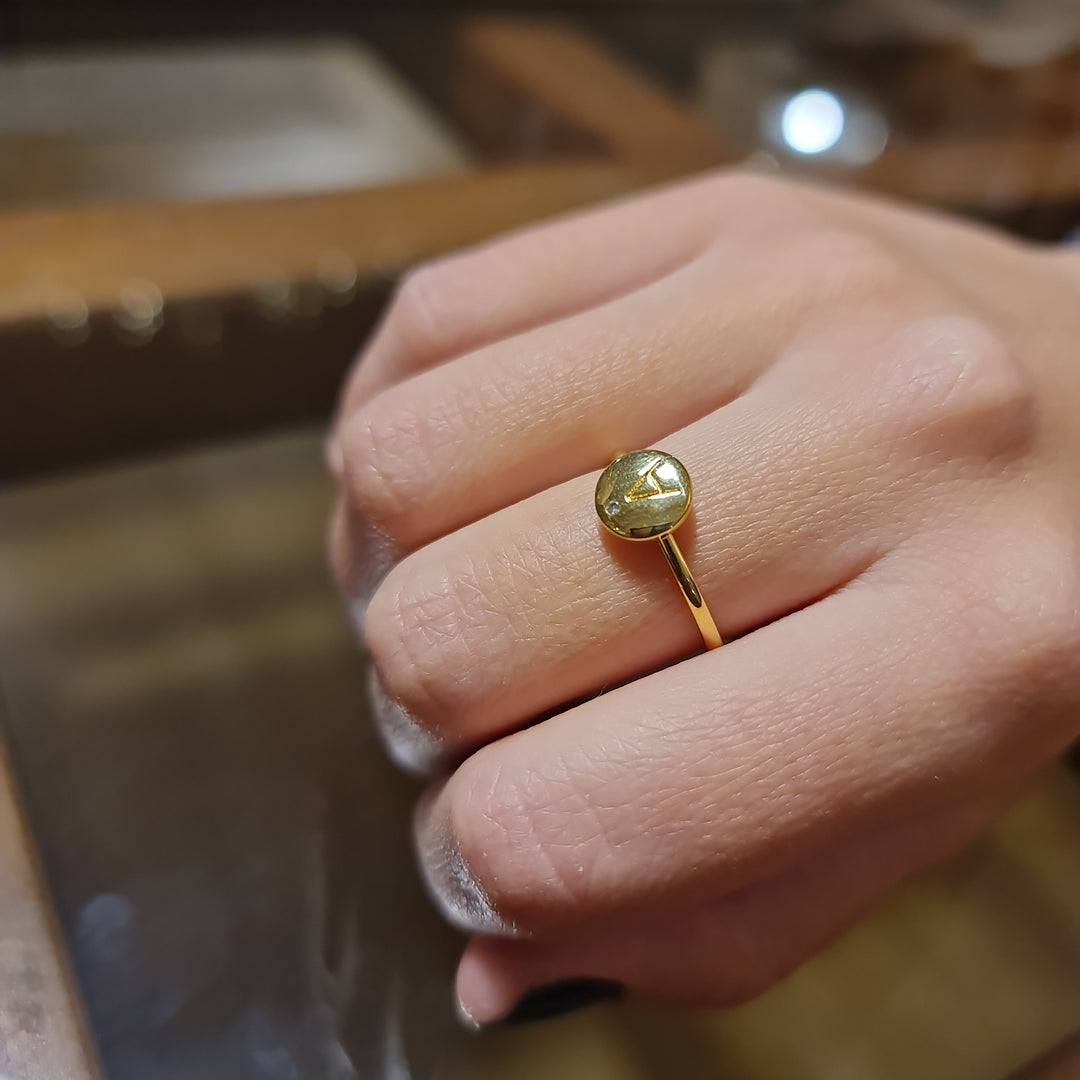 Anillo Inicial Oro