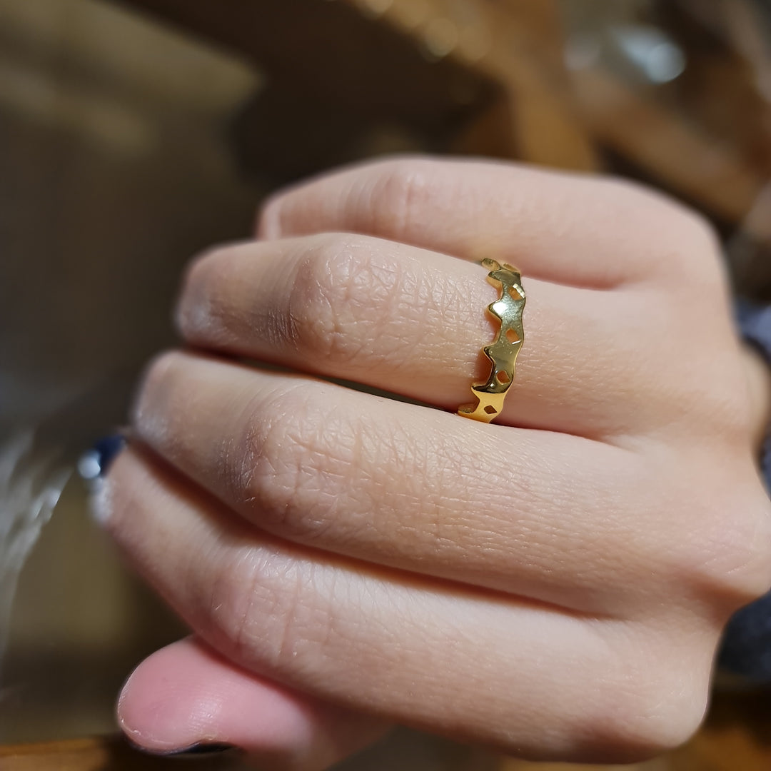 Anillo Corona Oro