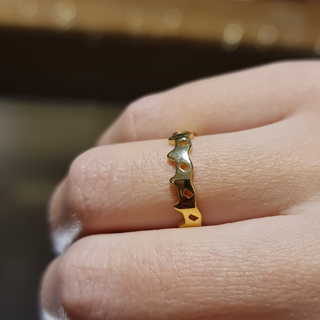 Anillo Corona Oro