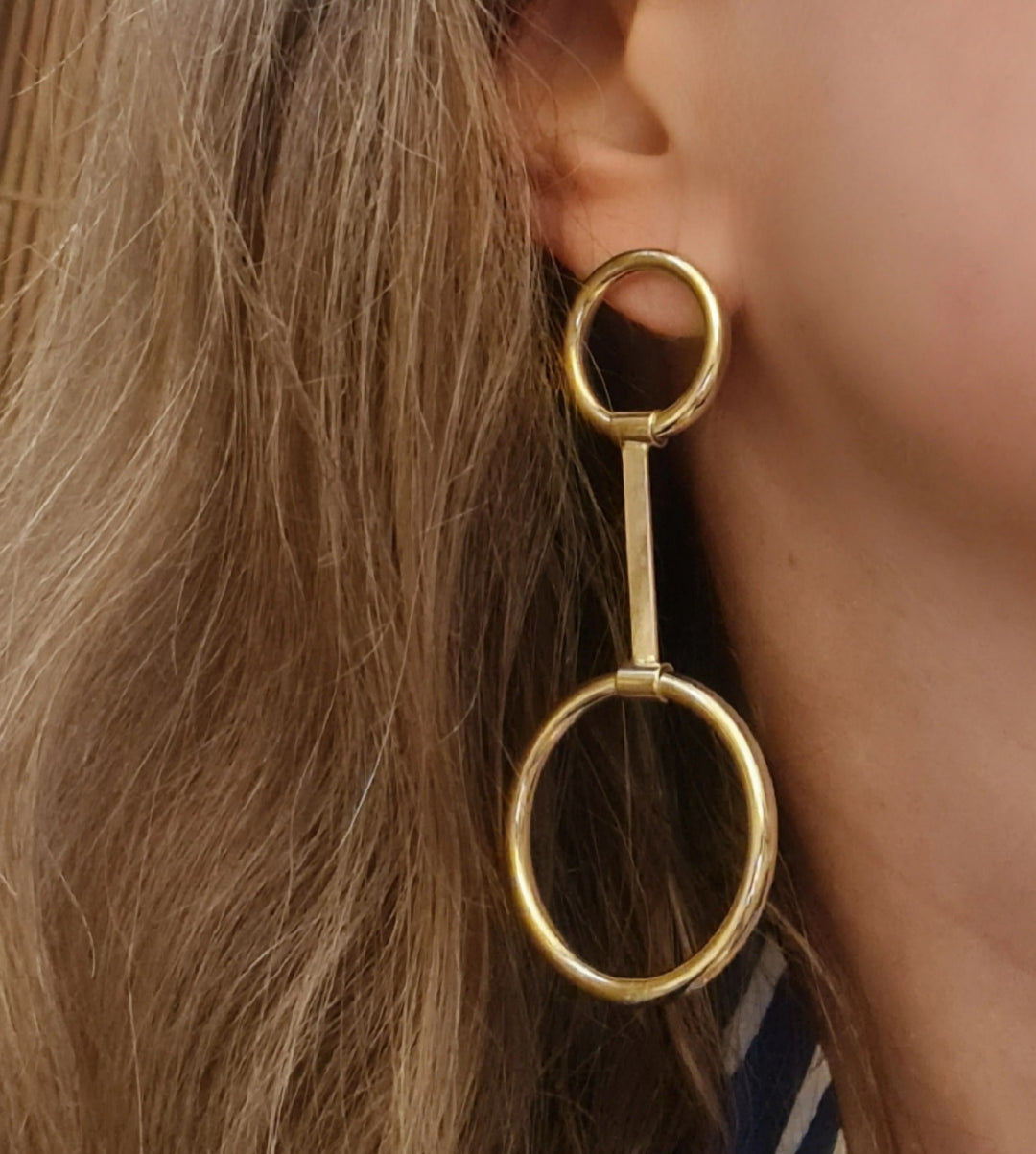 Aros Catalina Oro