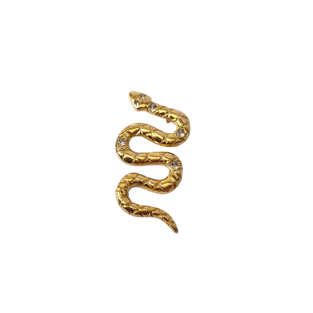 COLGANTE SERPIENTE ORO