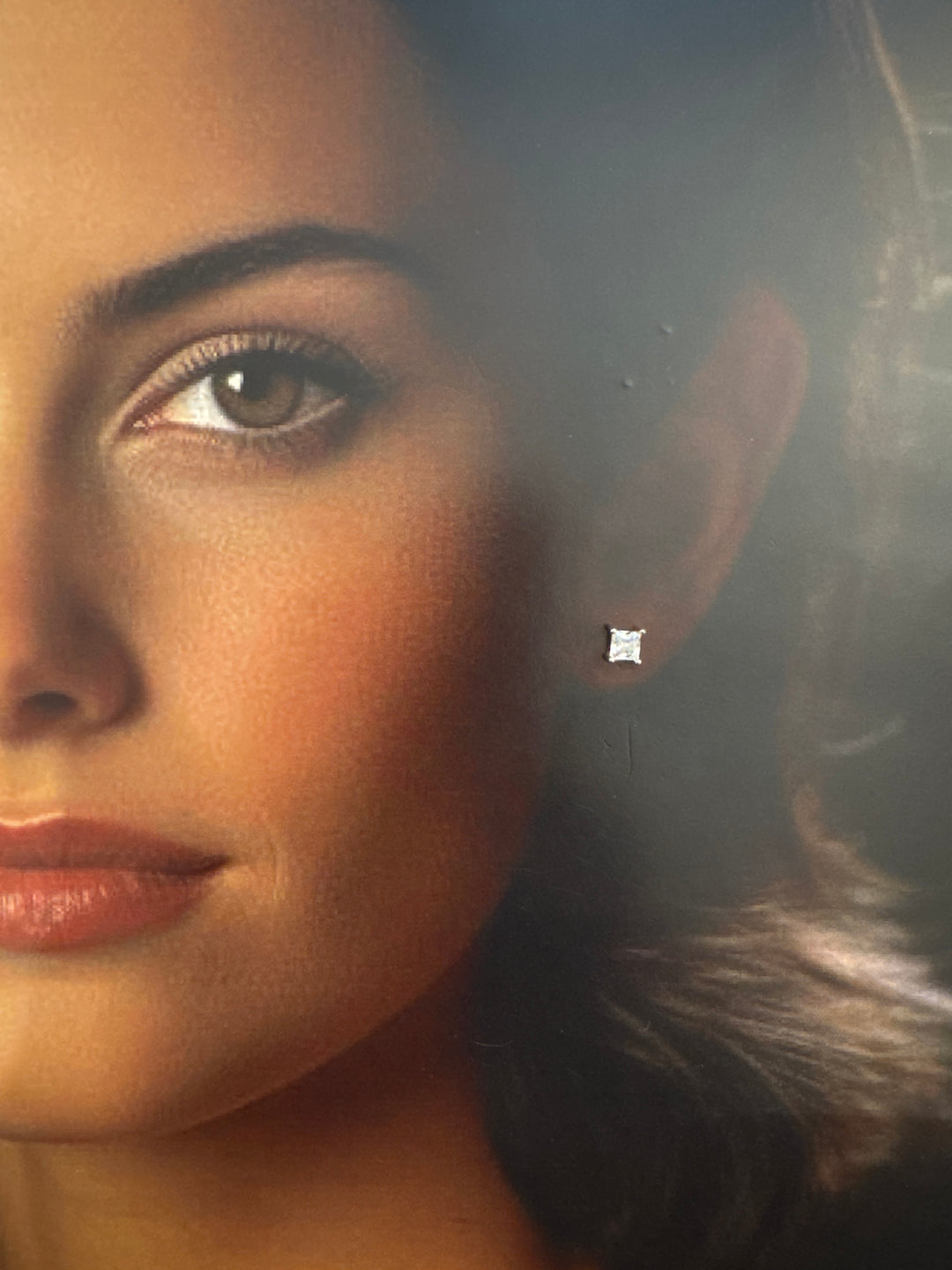 Aros Punto De Luz Plata