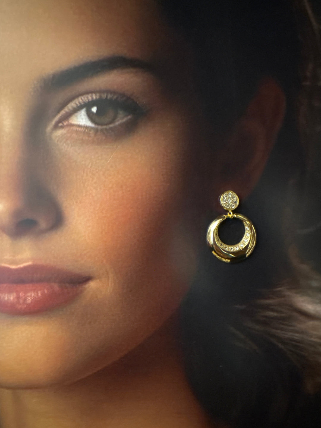 Aros Susana Circones Oro