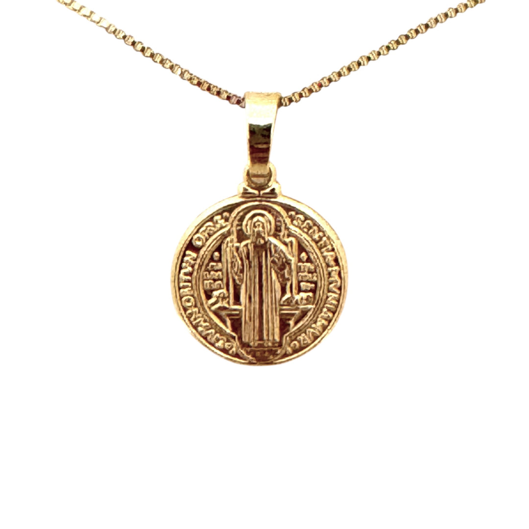 Collar San Benito 1.5 Centímetros Oro