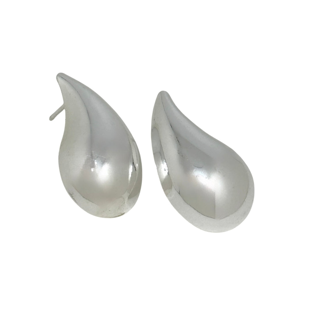 Aros Gota Plata