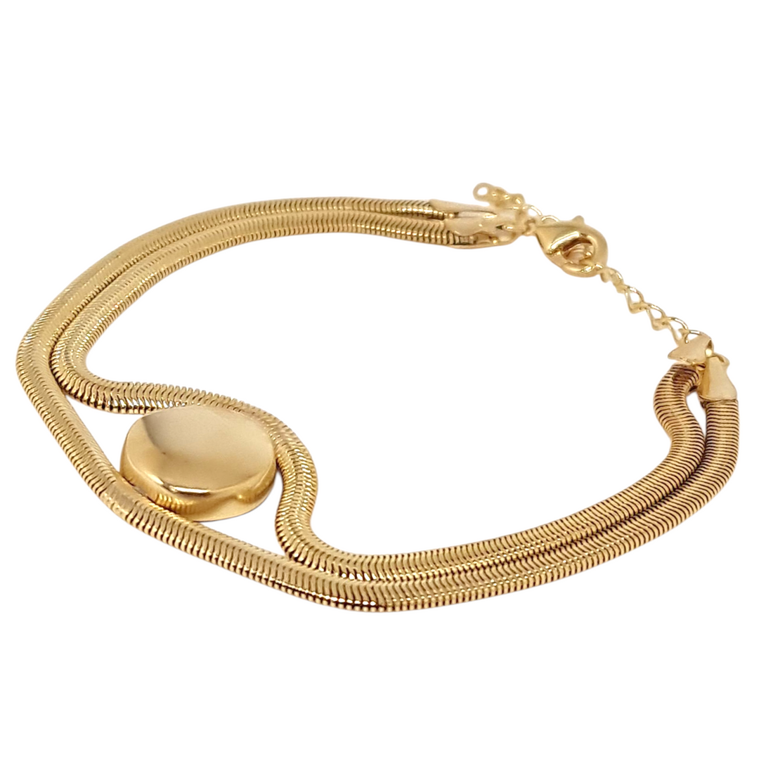 Pulsera Cinta Amanda Oro