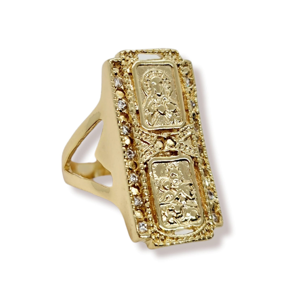 ANILLO ESCAPULARIO ORO