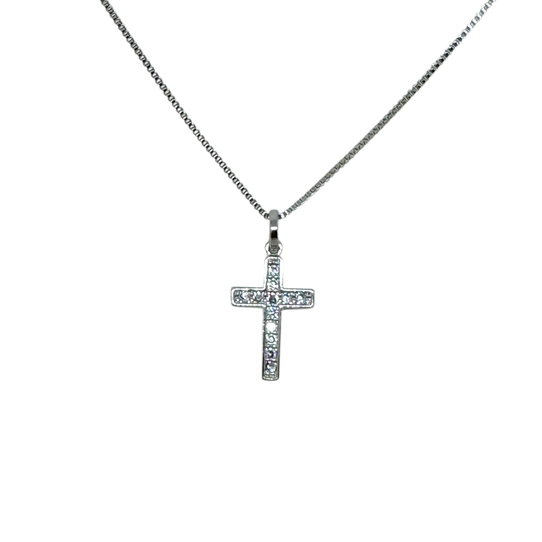 Collar Cruz Italia Platino