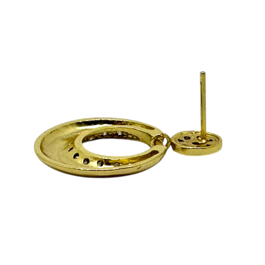 Aros Susana Circones Oro