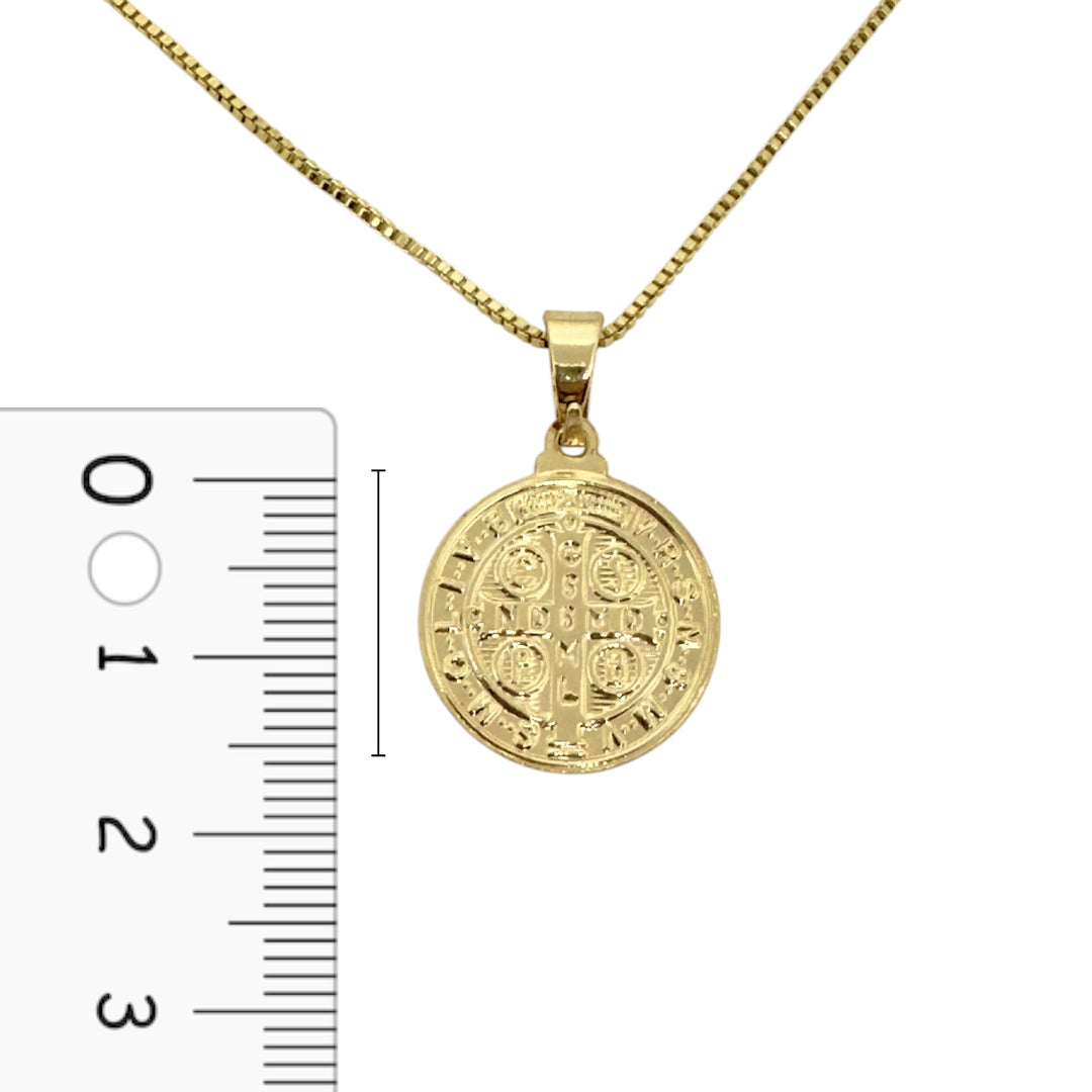 Collar San Benito 1.5 Centímetros Oro