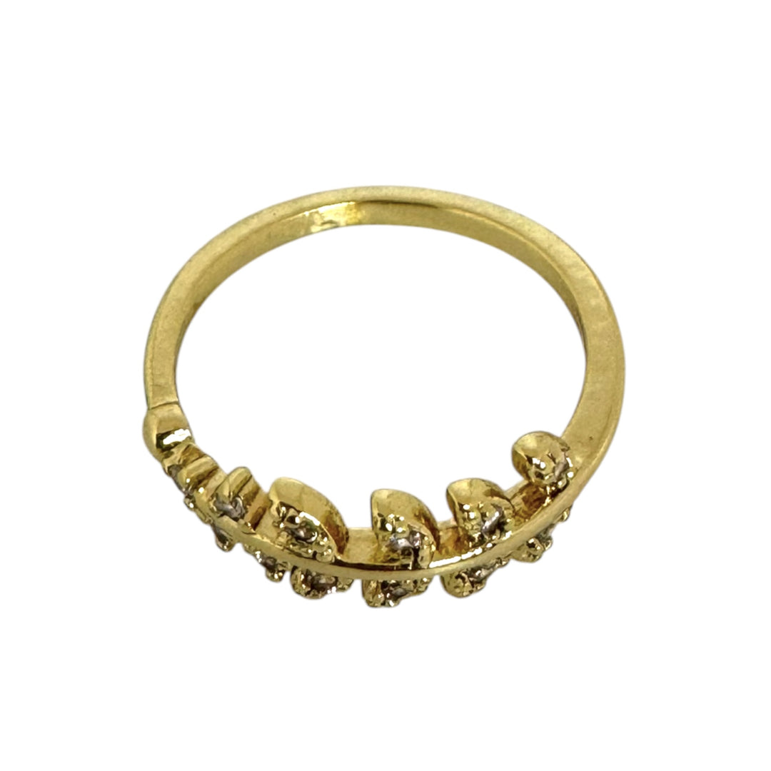 Anillo Andrea Hojas Oro