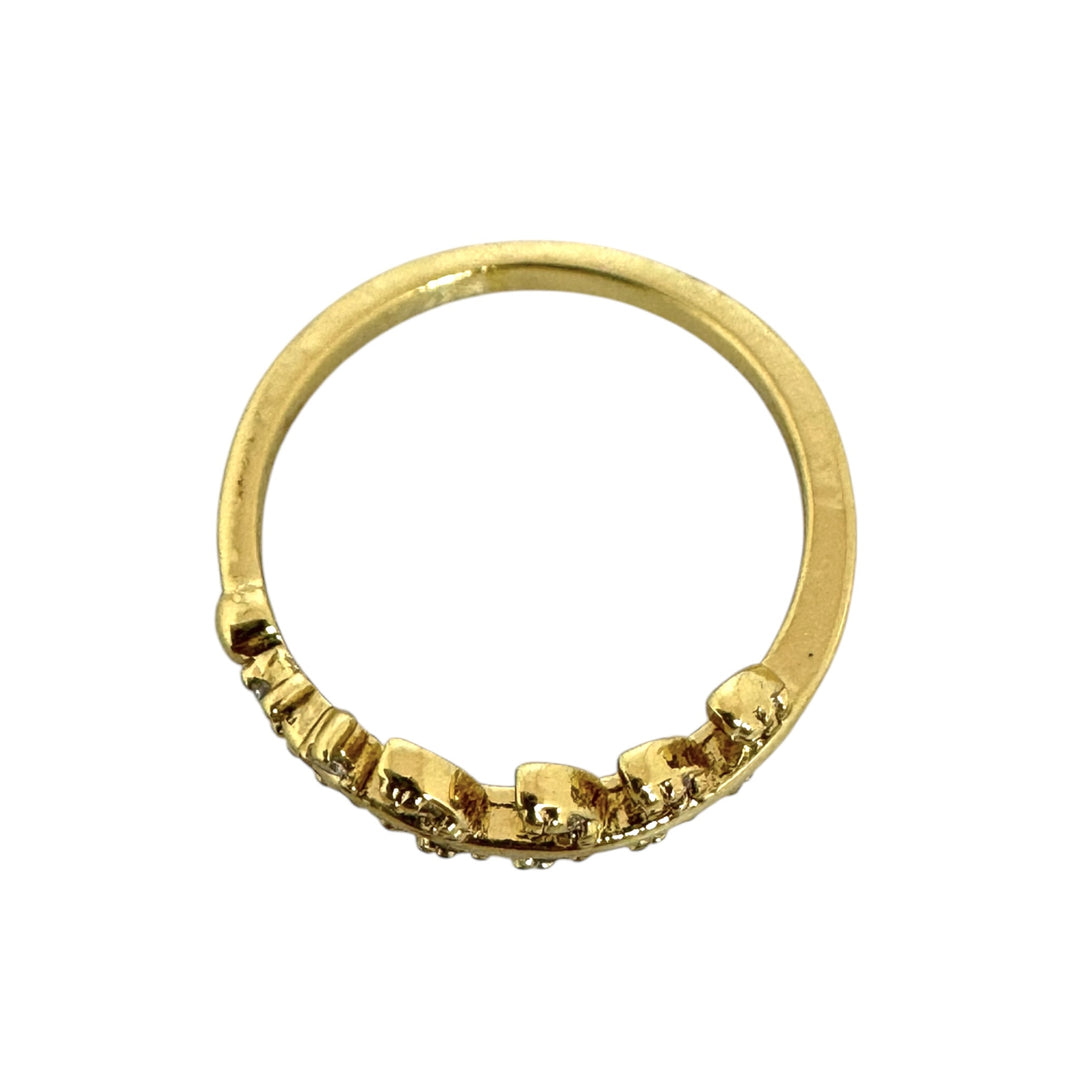 Anillo Andrea Hojas Oro
