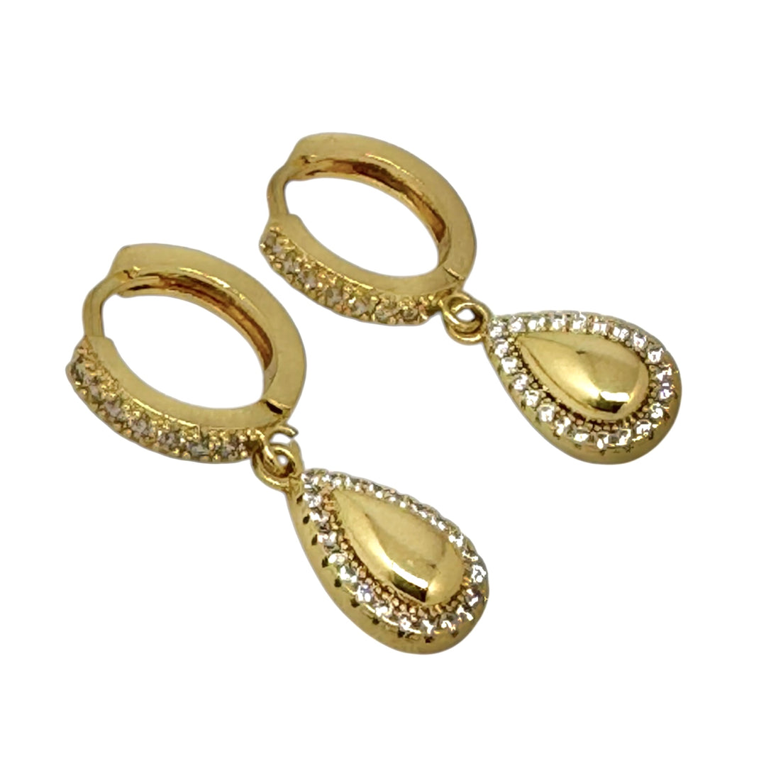 Aros Novia Circones Oro