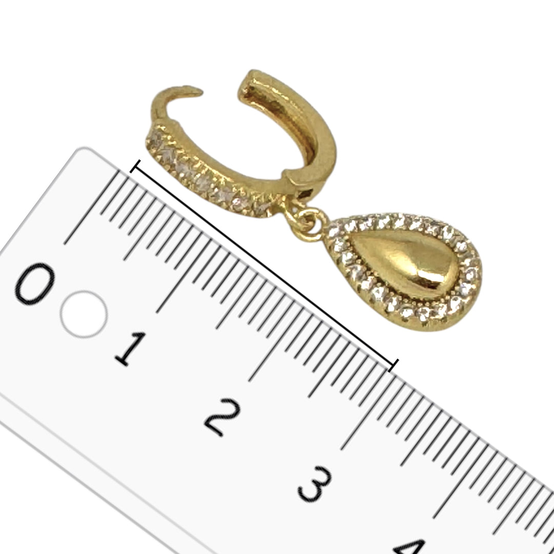 Aros Novia Circones Oro