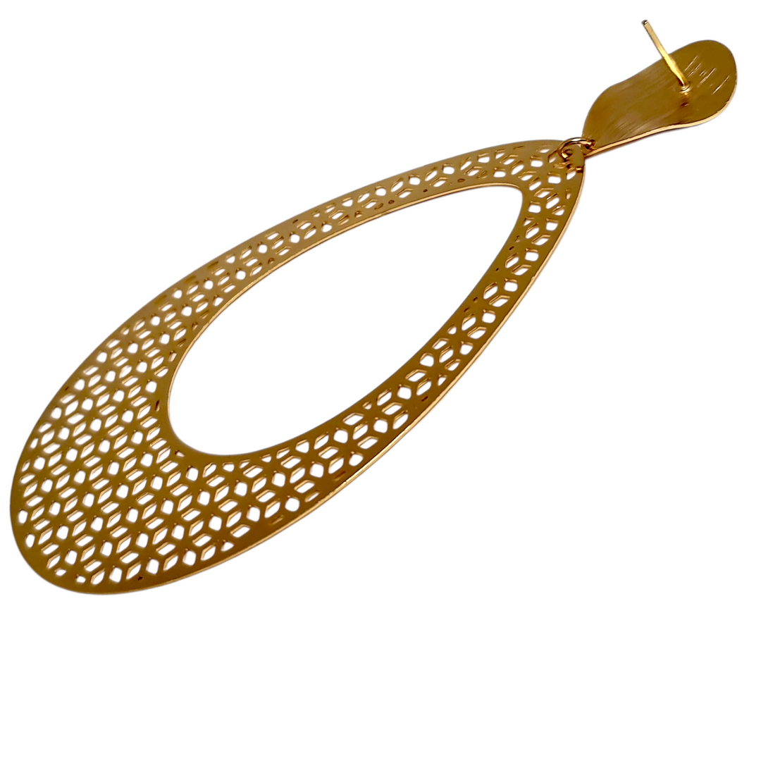 Aros Adela Filigrana Oro