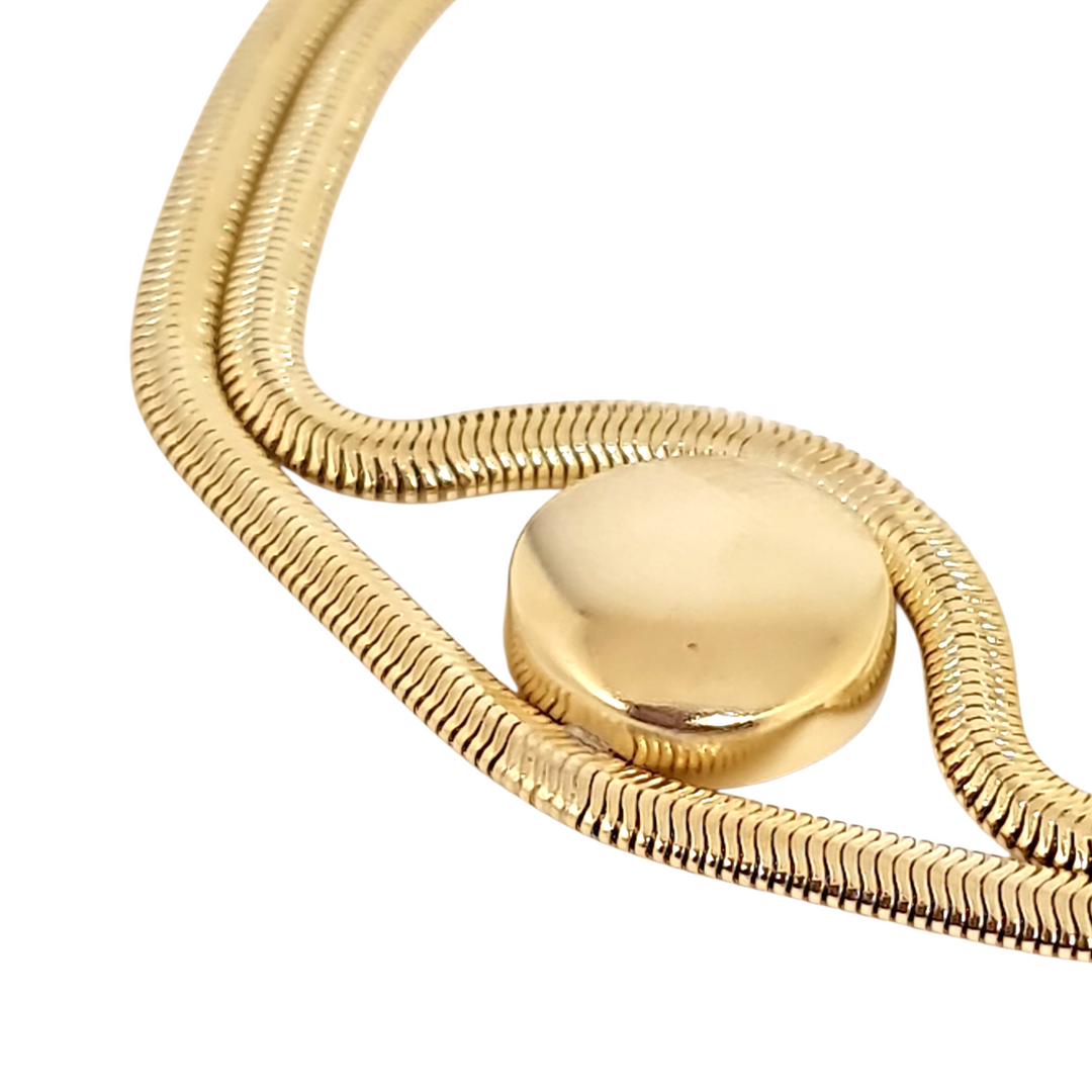 Pulsera Cinta Amanda Oro