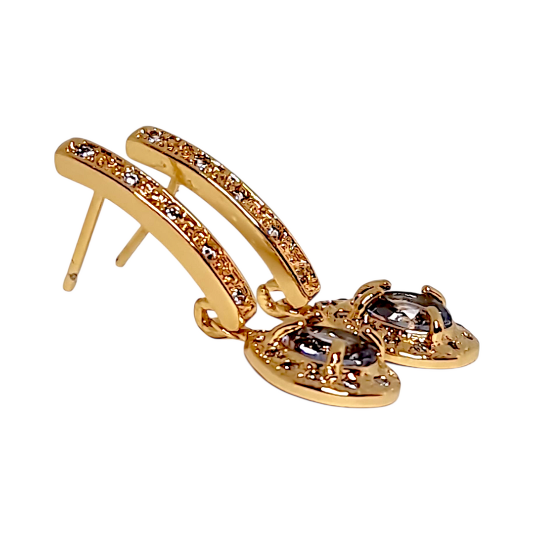 Aros Julia Novia Circones Oro