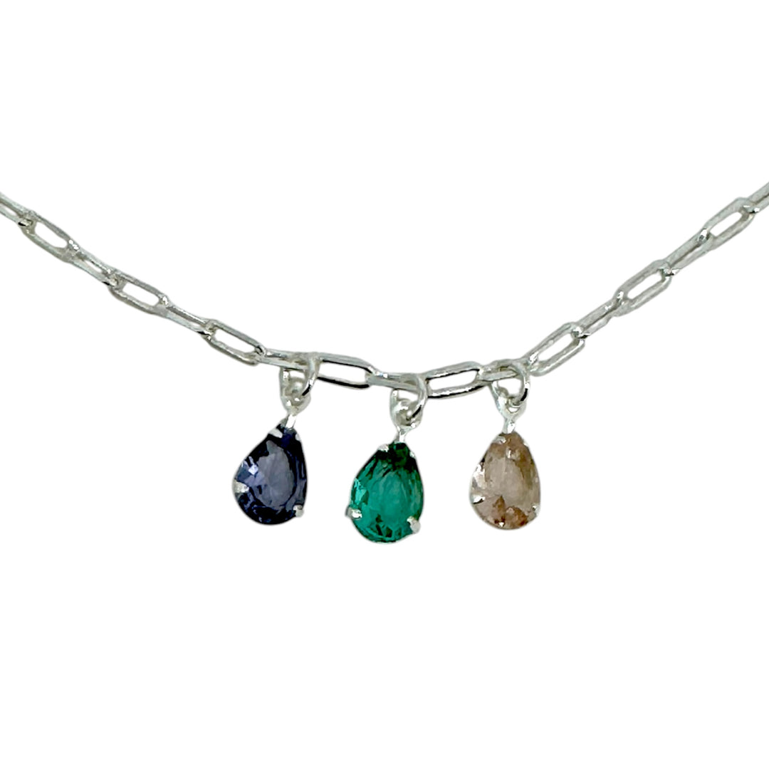 Collar Violeta Plata