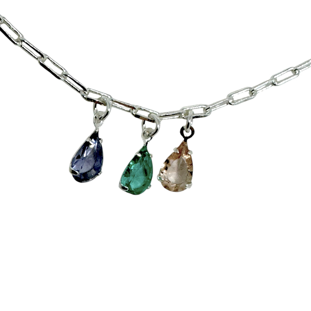 Collar Violeta Plata