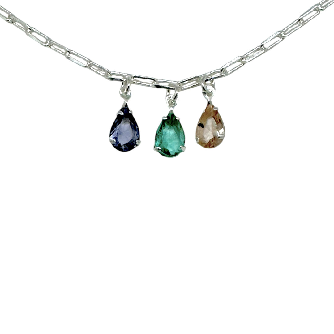 Collar Violeta Plata