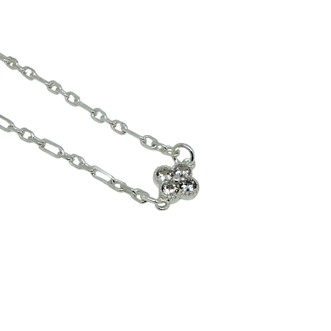 Pulsera Trébol Plata
