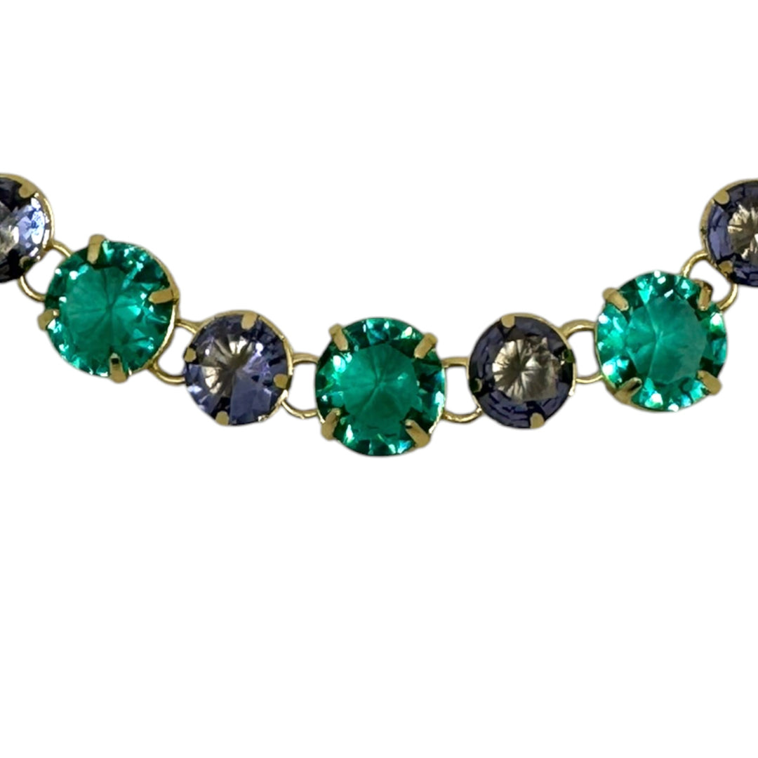 Collar Renata Esmeralda Oro