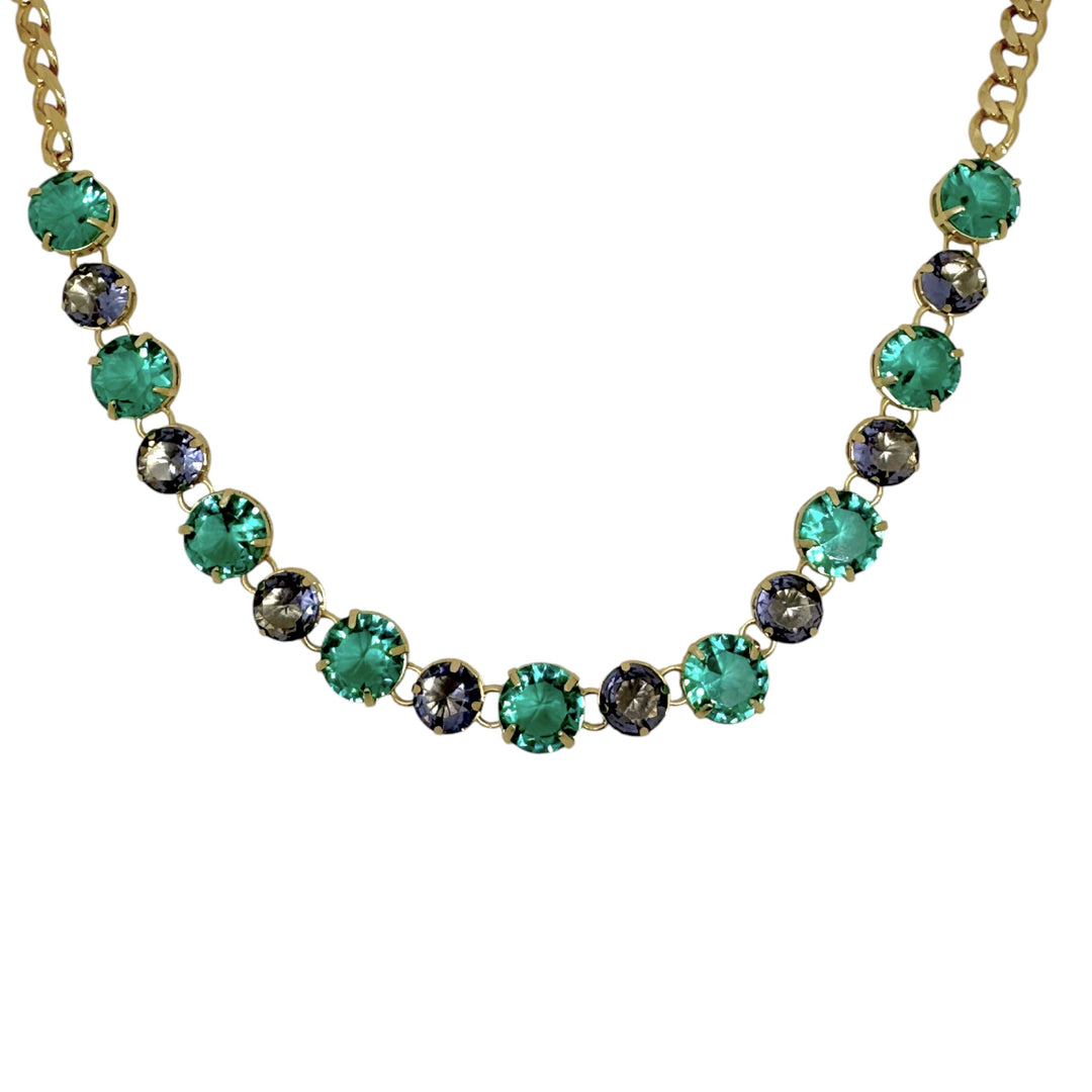 Collar Renata Esmeralda Oro