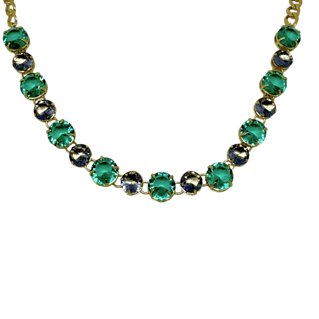 Collar Renata Esmeralda Oro