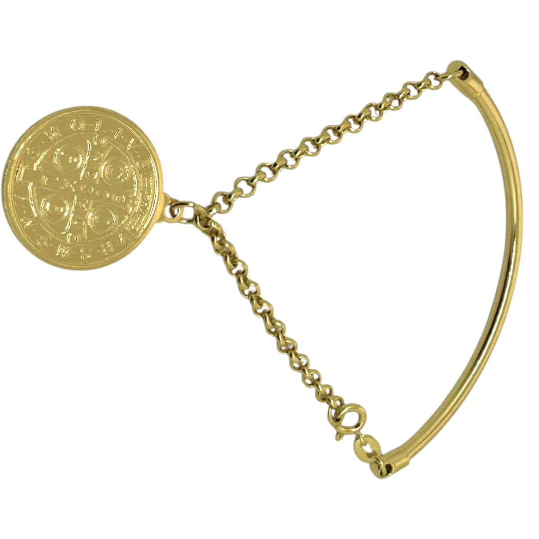 Pulsera Semi-Rígida San Benito Oro