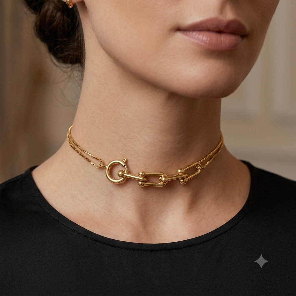 Collar Bélgica Oro