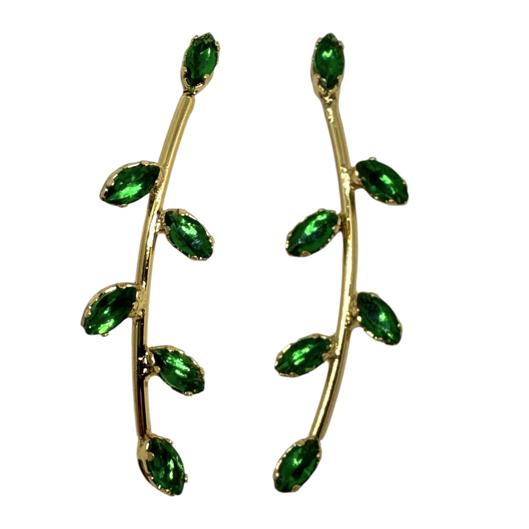 Aros Teresa Esmeralda Oro