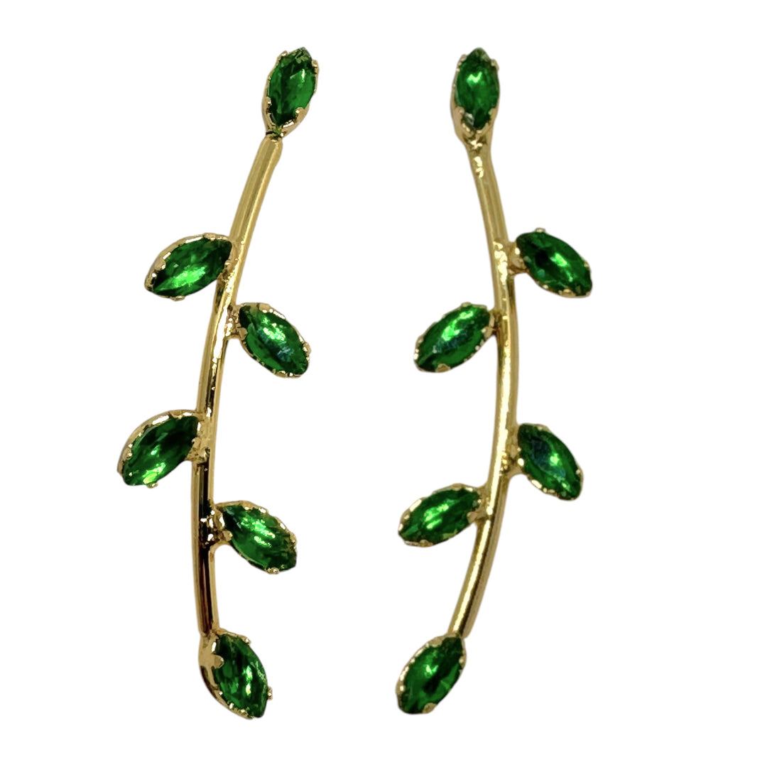 Aros Teresa Esmeralda Oro