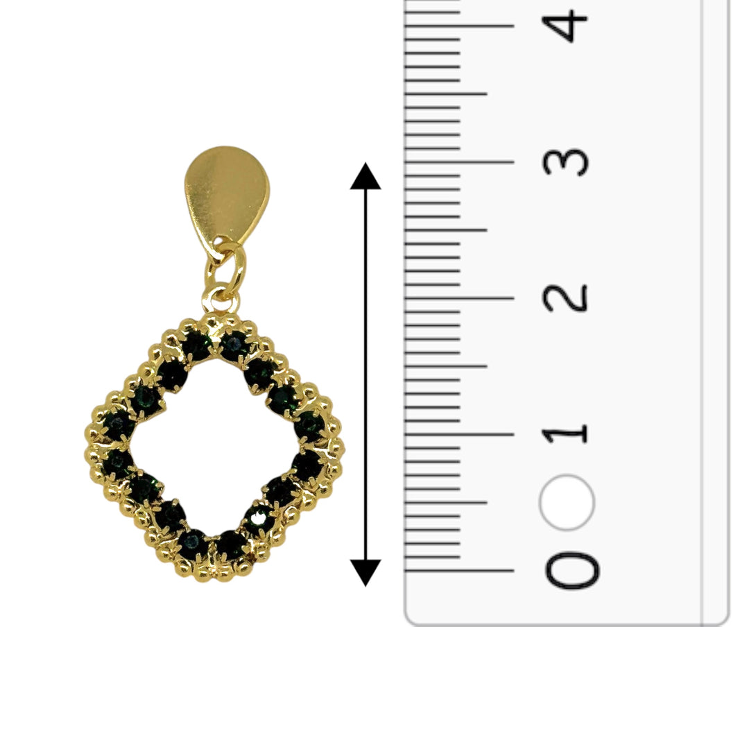 Aros Carmen Black Oro
