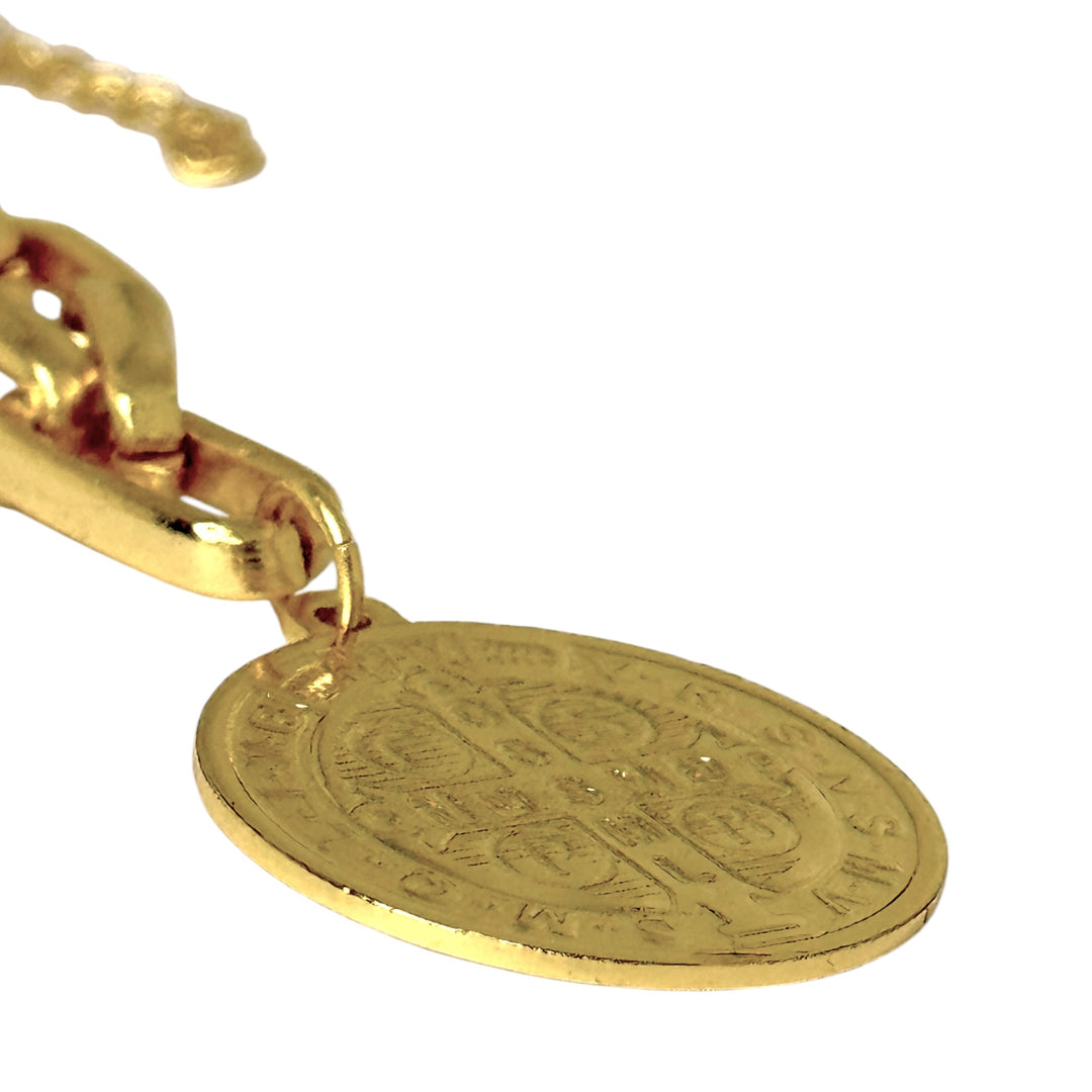 Pulsera San Benito Eslabones Oro