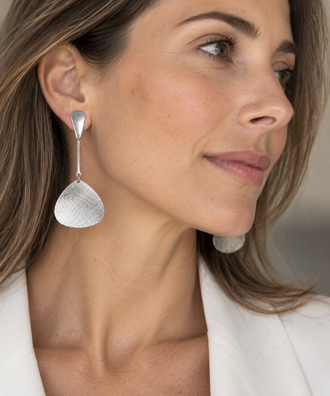 Aros Macarena Plata