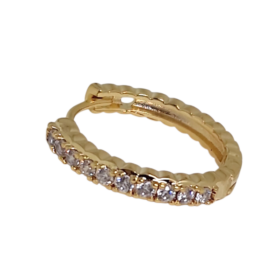 Argollas Clara Circones Oro
