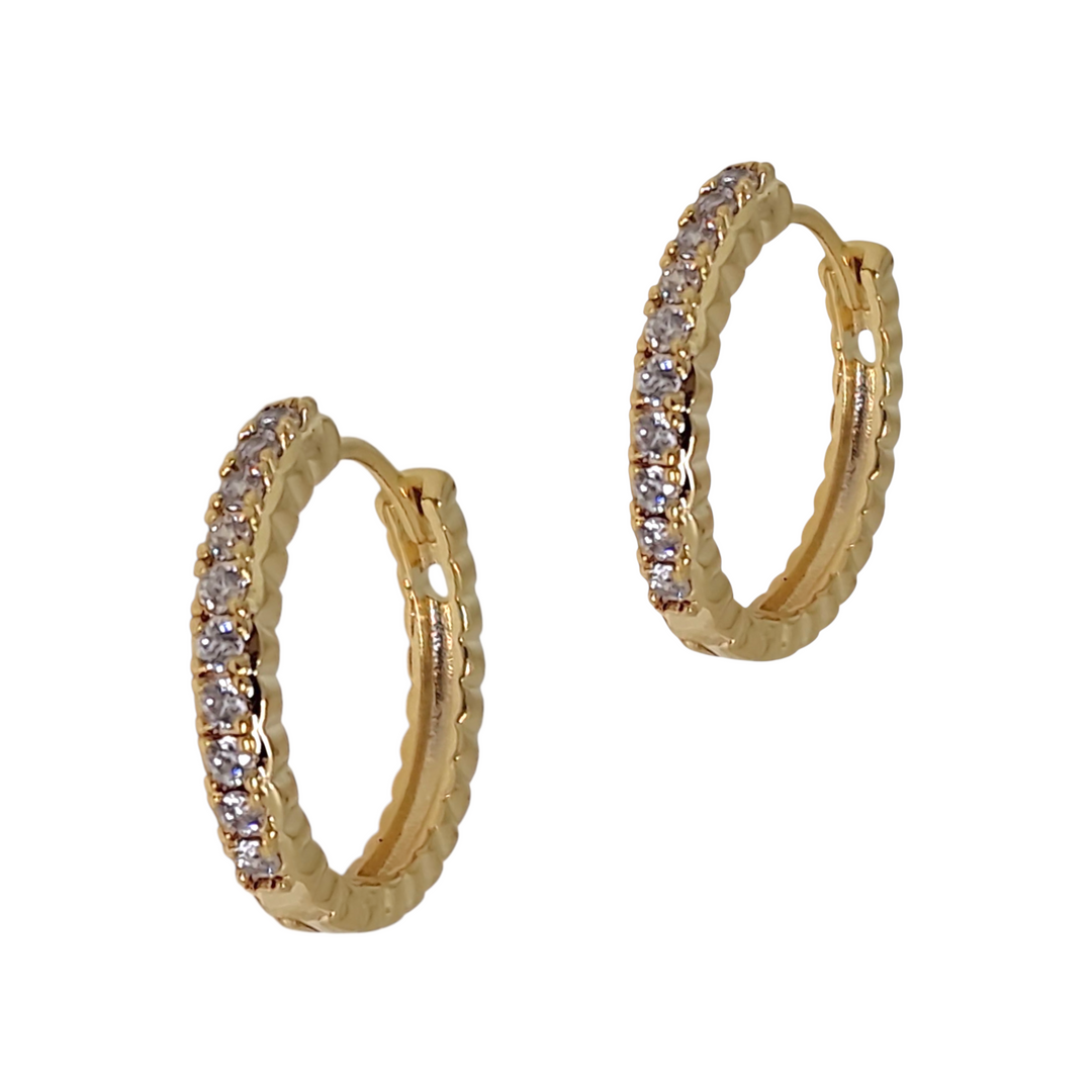 Argollas Clara Circones Oro