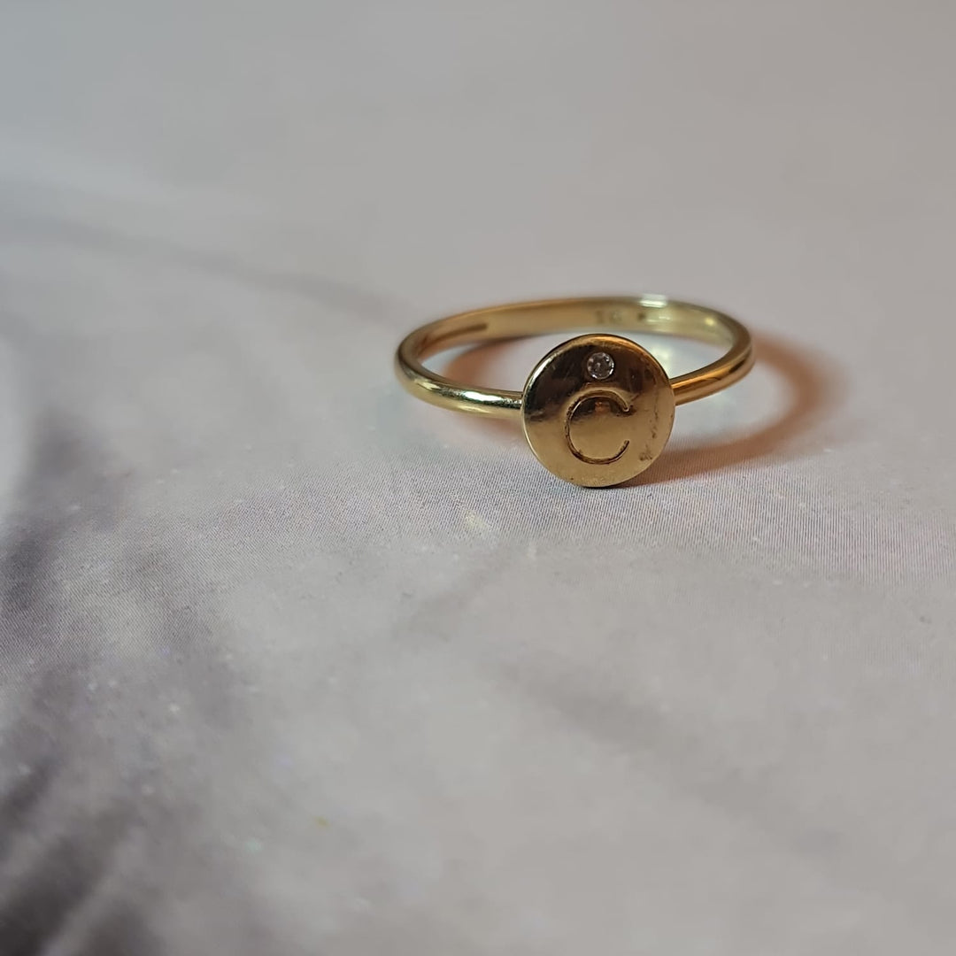 Anillo Inicial Oro