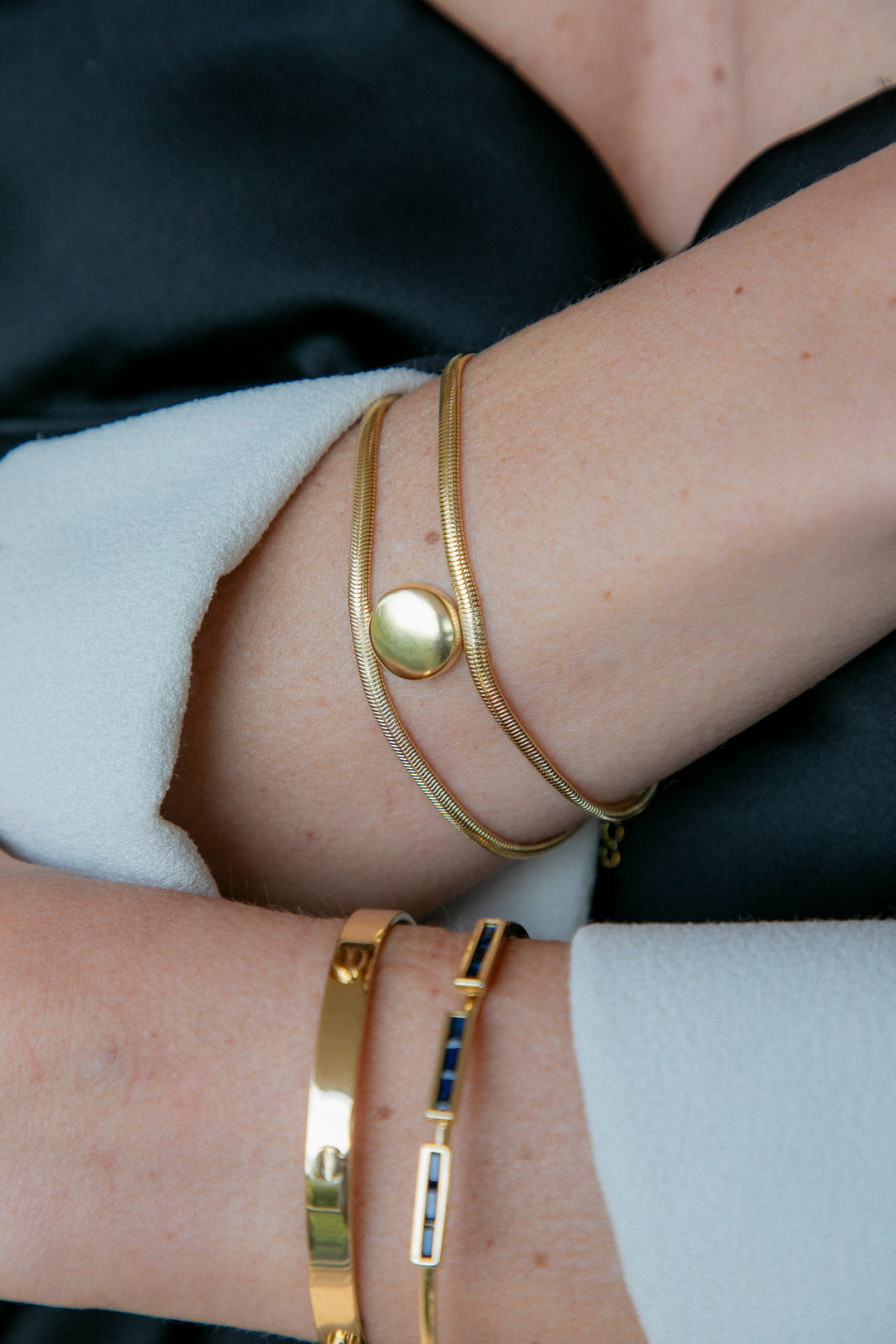 Pulsera Cinta Amanda Oro