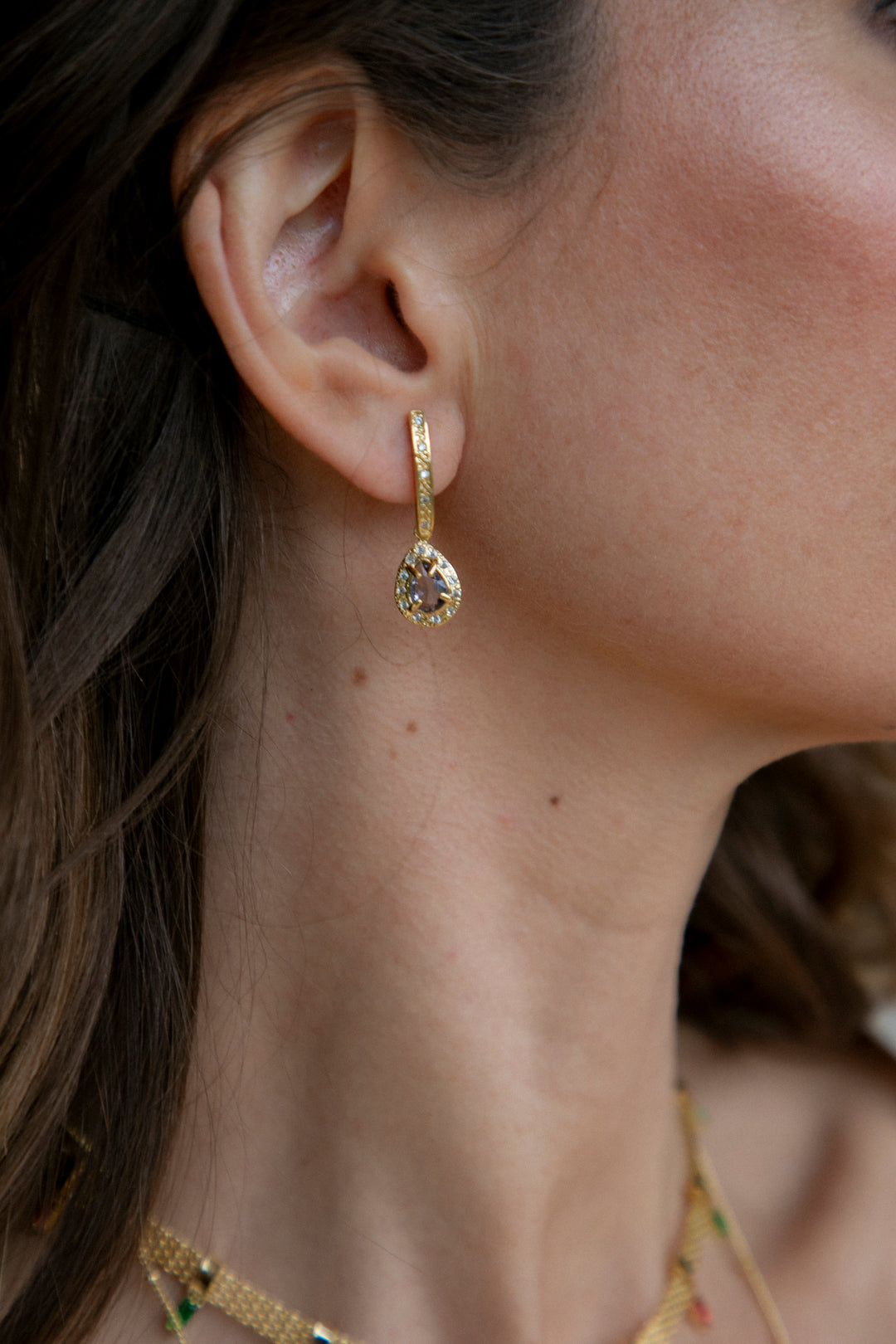 Aros Julia Novia Circones Oro