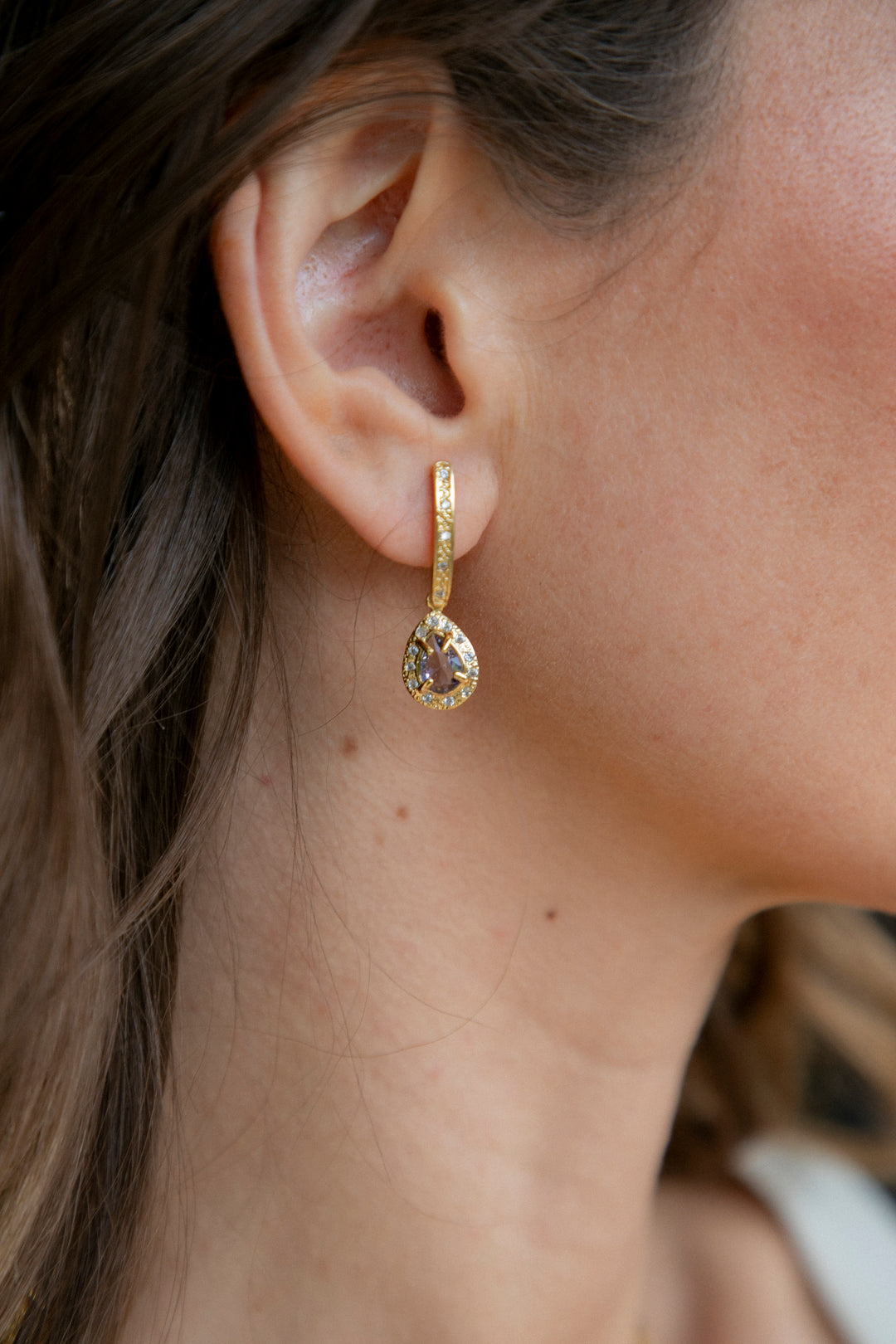 Aros Julia Novia Circones Oro