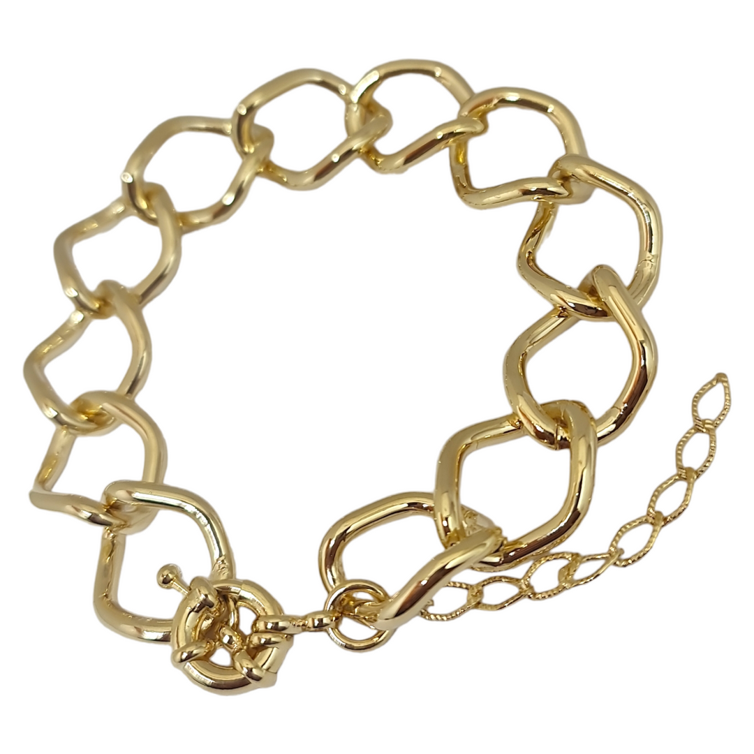 Pulsera Rosario Oro