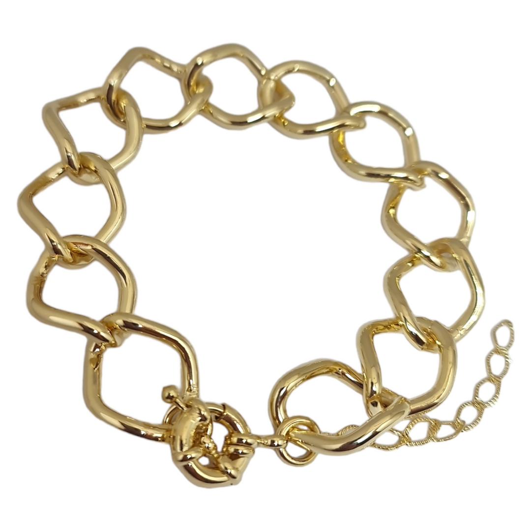 Pulsera Rosario Oro