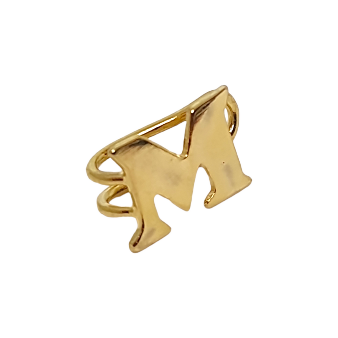 EARCUFF INICIALES ORO