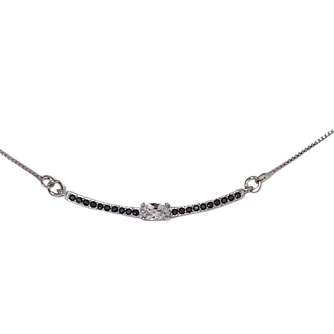 Collar Amelia Platino