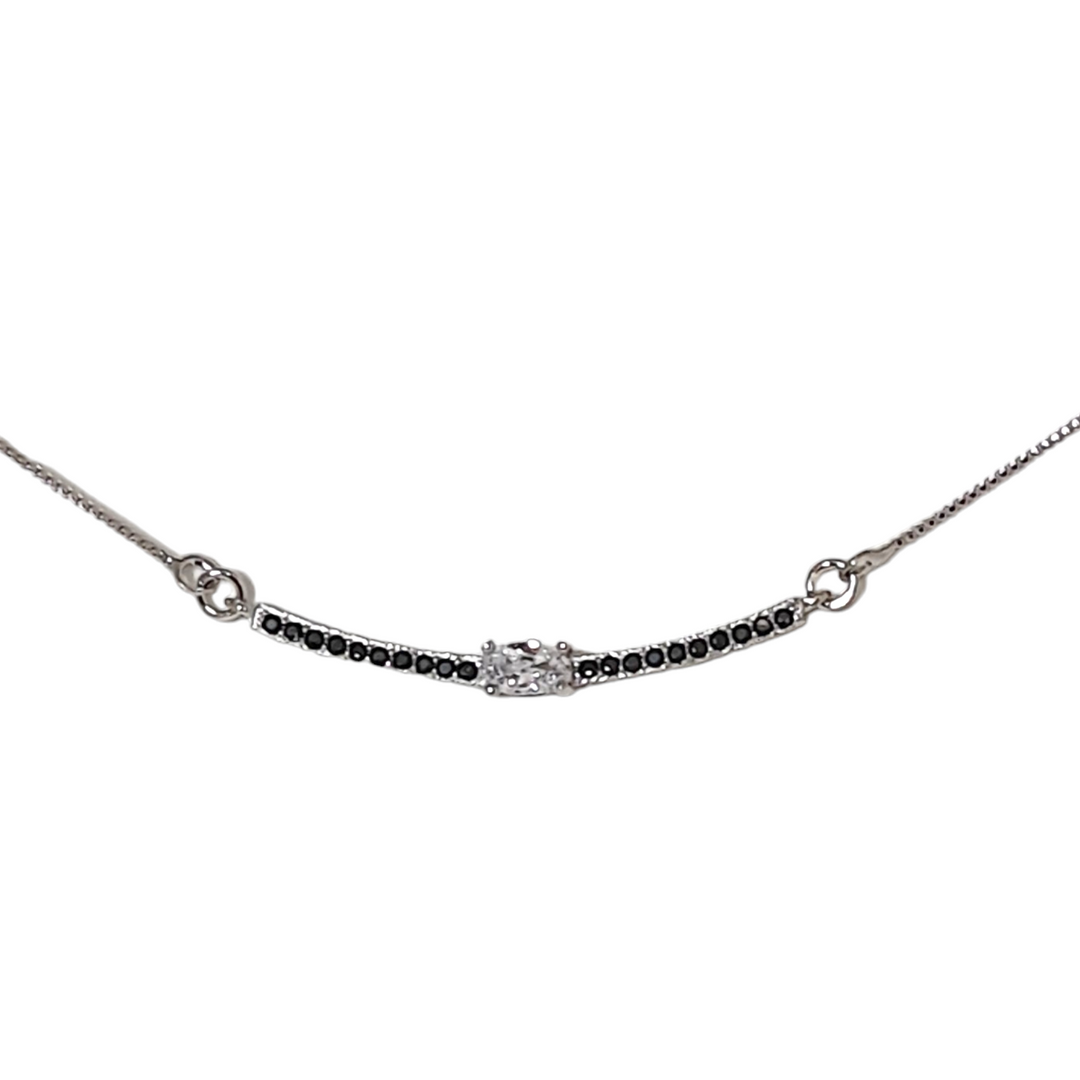 Collar Amelia Platino