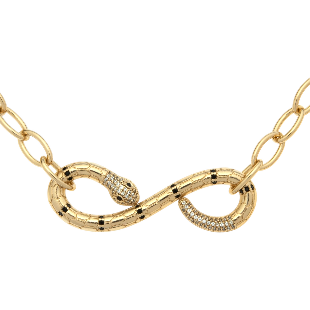 Collar Serpiente Oro