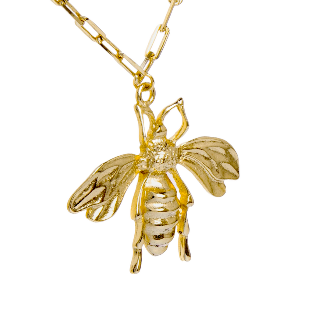 COLLAR ABEJA ORO