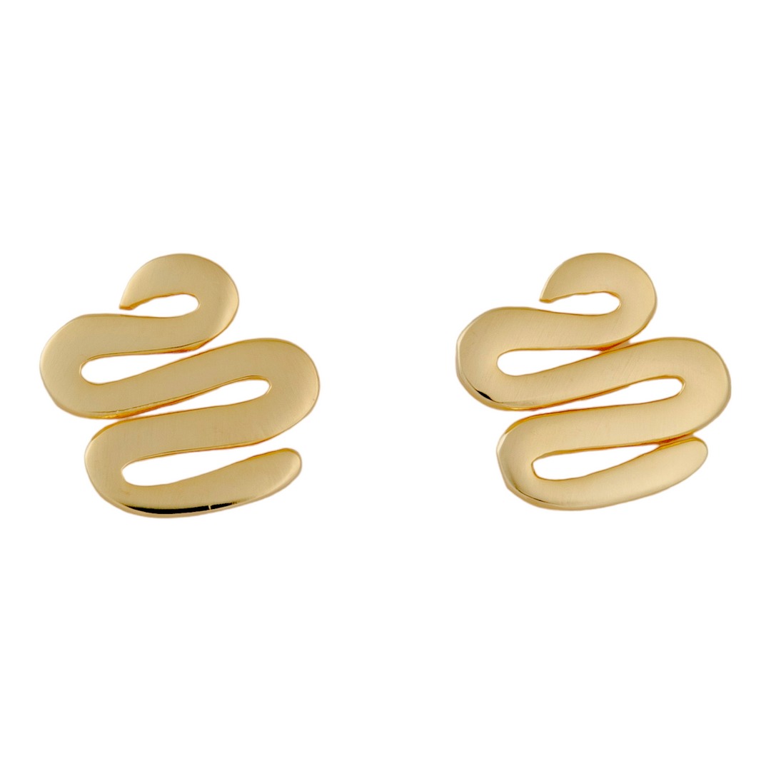Aros Serpiente Emilia Oro